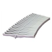 Переливная решетка Kripsol NMC 2520.C од. соед. 245*20mm (55шт/1м.п) (уп. =324 мод./5,89 пог.м.)